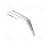 Wilde Bayonet Forceps Angled Serrated 11.4cm General Surgery Instruments