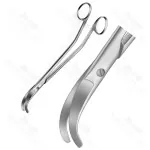 Bozemann Uterine Scissors Blunt Curved Multi Functional Instrument