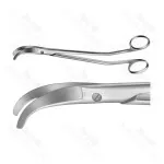 Bozemann Uterine Scissors Blunt Curved Multi Functional Instrument