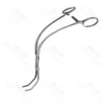 High Quality Surgical Gynecology Clamps Stainless Steel Debakey Atraumatic Teeth