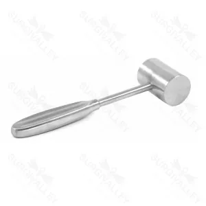 Leaf Mallet Cylindrical Shaped Head Orthopedic Stainless Steel Surgical Mallet