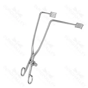 Offset Zelpi Retractors Self Retaining Retractor Double Bent Extended Deep Tissue Retractor