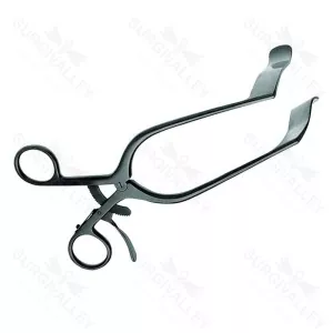 Rigby Vaginal Retractors Smooth Solid Blade Ring Handle