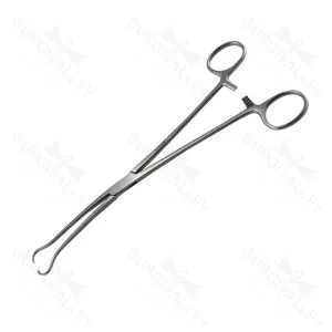 Skene Tenaculum Forceps Curved To Side Gynecology Uterine Tenaculum Forceps