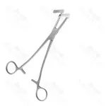 Wertheim Cullen Forceps Right Angle Jaws Longitudinal Serrations