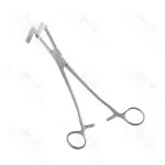 Wertheim Cullen Forceps Right Angle Jaws Longitudinal Serrations