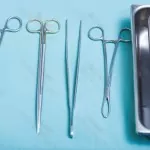 Plate Bone Holding Forceps 5" With Footplate Orthopedic Instrument