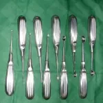 Basic Bone Surgery Curettes Set