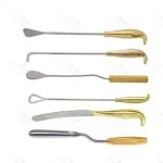 Breast Spatula Set Of 6Pcs German Steel Plastic Surgery