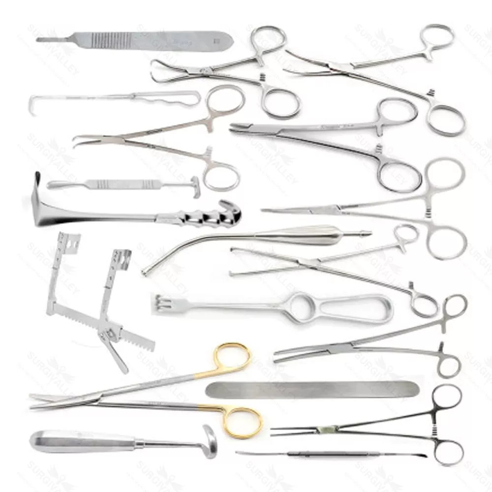 Lung Surgery Instruments Set