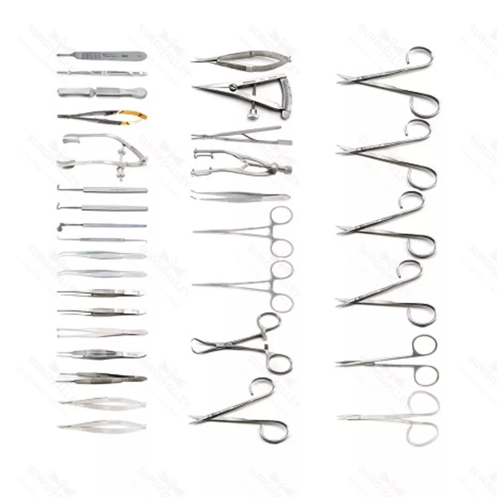 Retinal Surgery Instrument Set