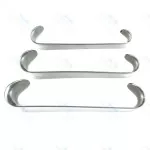 Roux Insulated Retractor Double Ended Set Of 3 Plastic Surgery Retractors