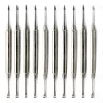 Spear Head Buser Periosteal Elevators 10 Pcs Implant Oral Surgery