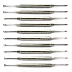 Spear Head Buser Periosteal Elevators 10 Pcs Implant Oral Surgery