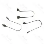 Thudichum Nasal Speculum Set Of 5, No; 1,2,3,4,5, Plastic Surgery Instruments