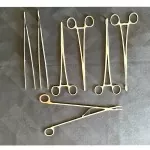 Weck Surgical Instruments Ring Forceps, Tissue Forceps Lot Of 7