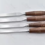 Capener Osteotome Chisels & Mallet Fiber Handle 4 Pcs Set Veterinary Orthopedics