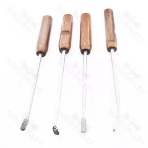 Arthroscopic Rasp 150mm Coarse Set Of 4 Pcs Of Orthopedic Instruments