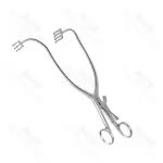 Gelpi Retractor With Cerebellar Tips