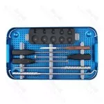 Titanium Mesh Cage Instrument Set For Spinal Surgery Orthopedic Spine Instrument Set