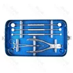 Titanium Mesh Cage Instrument Set For Spinal Surgery Orthopedic Spine Instrument Set