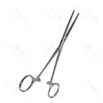 Bainbridge Intestinal Forceps Longitudinal Serrations Straight 15.5cm