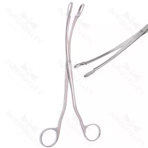 Desjardins Rochester Gall Stone Forceps Curved Stainless Steel 205 mm