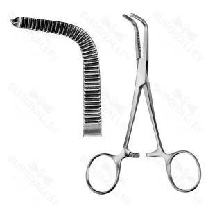 Kleinschmidt Appendectomy Forceps 13cm Stainless Steel Surgical Scudder Intestinal Clamp