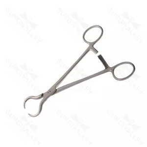 Lewin Spinal Perforating Forceps Jaws Extend Shanks Curve Stainless Steel