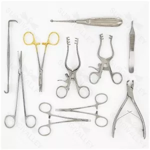 Equine Ear Surgical Instruments Set