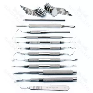 Veterinary Surgical Surgery Packs Periodontal Instrument Set