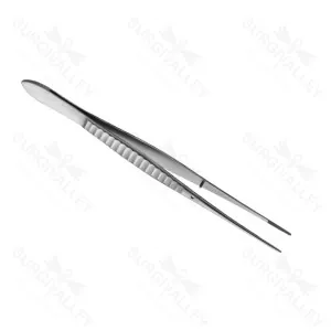 Waugh Tissue Forceps 1 X 2 Teeth Serrated 18.0cm Veterinary Surgical Instruments