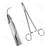 Adson Needle Holder Fenestrated Serrated Veterinary Surgical Instruments