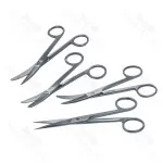 Cooper Suture Surgical Scissors Curved Point Blunt Standard 14cm