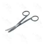 Cooper Suture Surgical Scissors Curved Point Blunt Standard 14cm