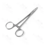 Crile Wood Needle Holder Serrated Veterinary Surgical Instruments