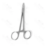 Crile Wood Needle Holder Serrated Veterinary Surgical Instruments