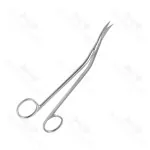 Dandy Neurological Scissors Curved W/ Backward Angled Handles