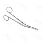 Dandy Neurological Scissors Curved W/ Backward Angled Handles