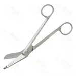 Lister Bandage Scissors One Large Ring High Quality Stainless Steel