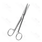 Stille Dissecting Scissors Round Blade Straight 150mm Blunt Non Sterile Reusable