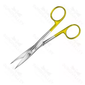 Professional Veterinary Suture Scissors Sharp Straight Tungsten Carbide