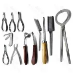 General Surgery 10 Pieces Veterinary Horse Hoof Knife Tester Forceps